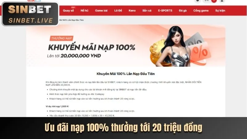 Hoàn tiền casino và nổ hũ